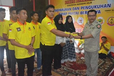 Sayap DPD Partai Berkarya Inhil, LPM Berkarya Resmi diKukuhkan